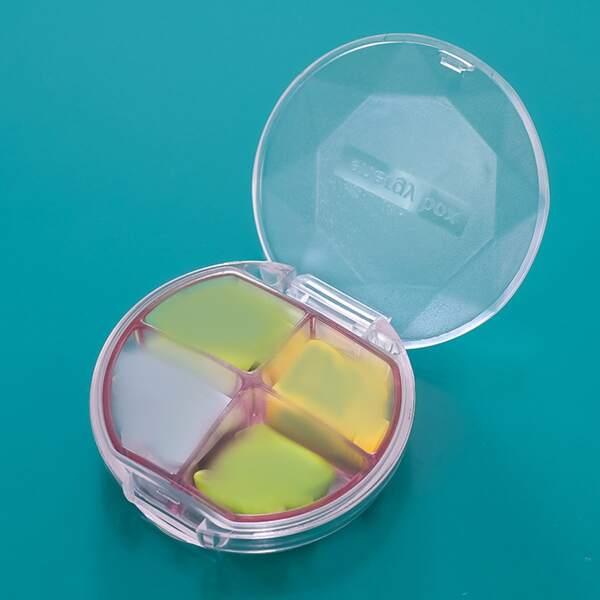 

1pc Random Color Pill Storage Box, Multicolor