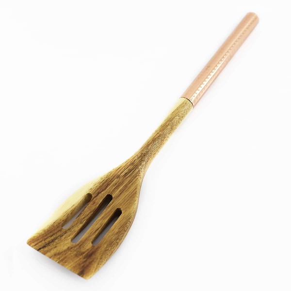 

1pc Wooden Cooking Shovel, Rose gold