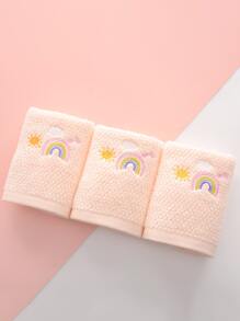 1pc Weather Embroidery Towel