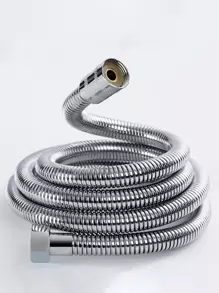 1 pieza Tubo de ducha de acero inoxidable ducha - Plateado - Ver 1