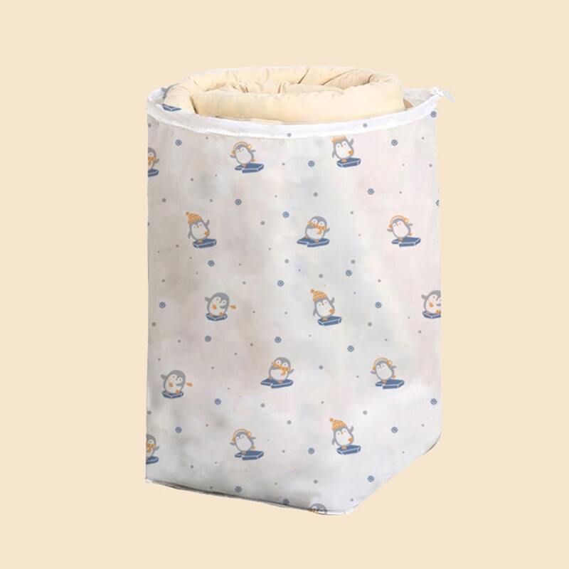 

Penguin Print Storage Bag, White