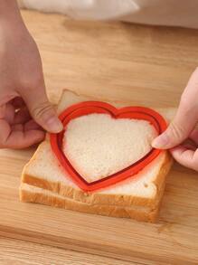 Khuôn bánh sandwich hình trái tim 1 cái - Đỏ - Xem 6