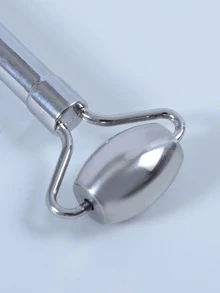 1pc Facial Roller Massager - Silver - View 4