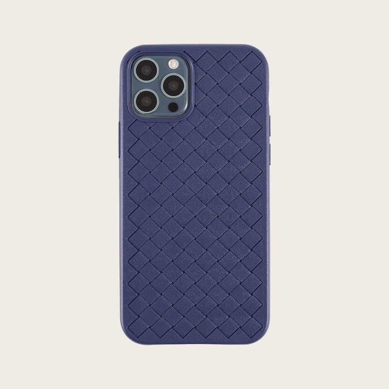 

Woven Pattern Phone Case, Royal blue