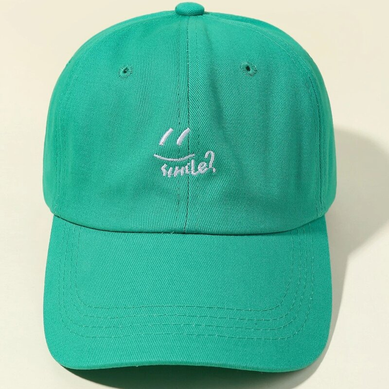 

Guys Graphic Embroidery Baseball Cap, Green