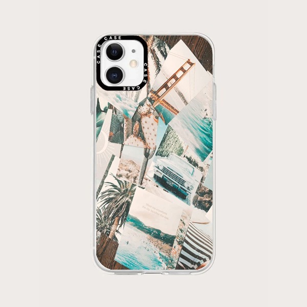 

Aesthetic Collage Phone Case, Multicolor
