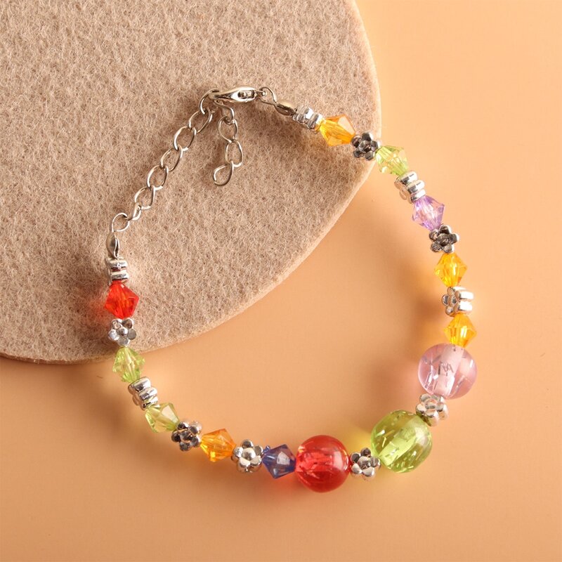 

Floral Beaded Bracelet, Multicolor