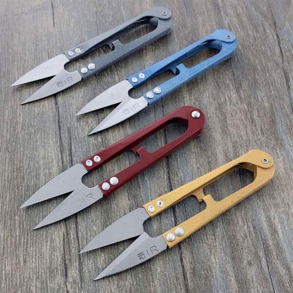 

1pc U-shaped Random Color Scissors, Multicolor