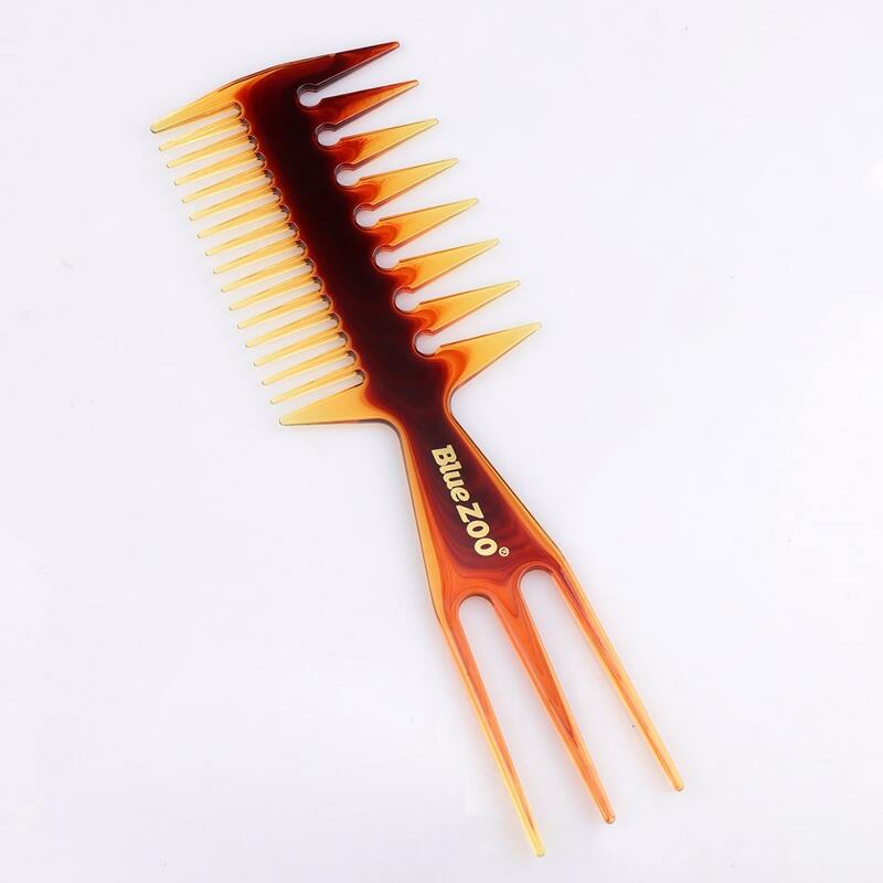 

1pc Hair Comb, Mocha brown