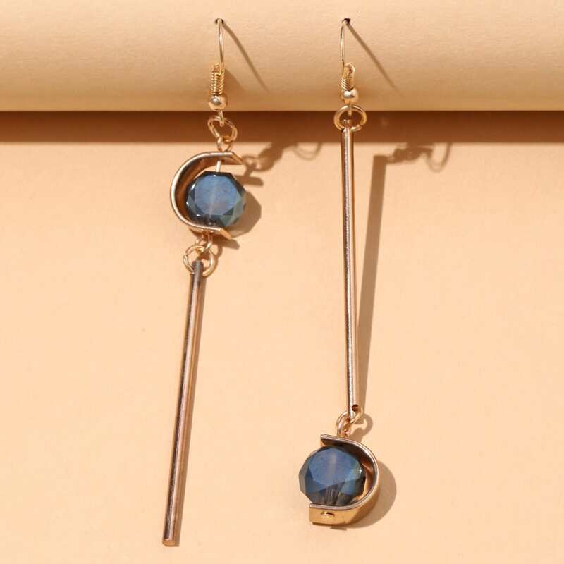 

Crystal Drop Earrings, Blue