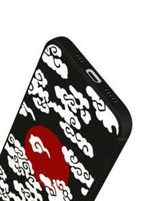 Funda para móvil con patrón de nubes - Multicolor - Ver 4