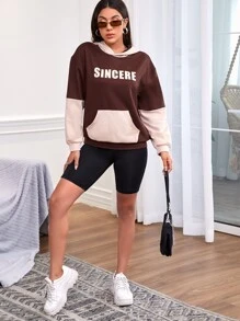 SHEIN Essnce 宽腰带手机袋骑行短裤