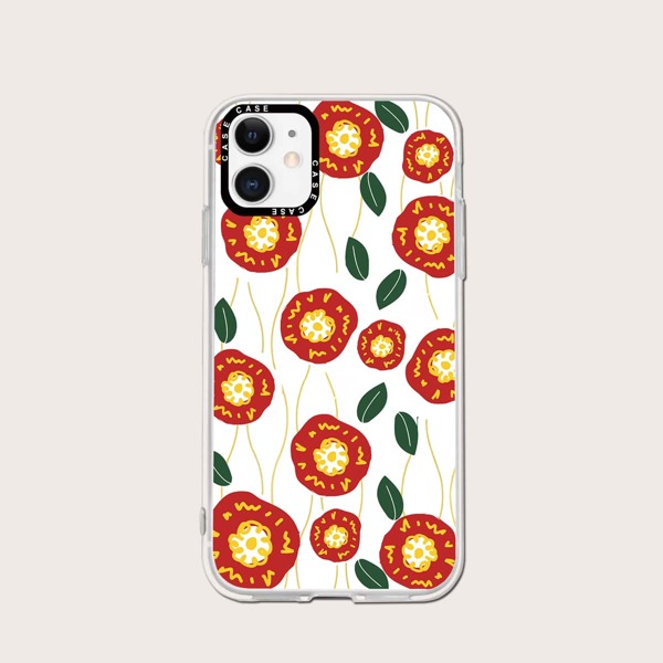 

Flower Painted Phone Case, Multicolor