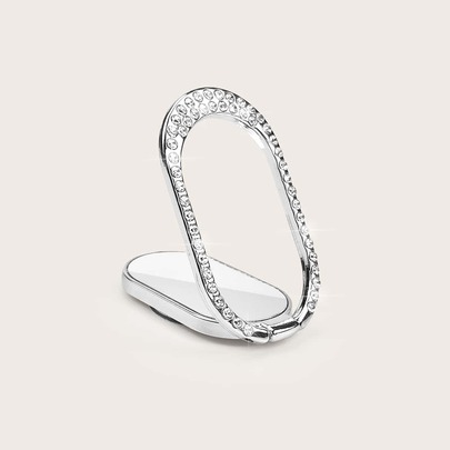 Rhinestone Decor Phone Ring Holder