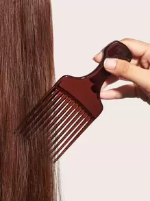 1 cái lược - màu nâu - Xem 1
