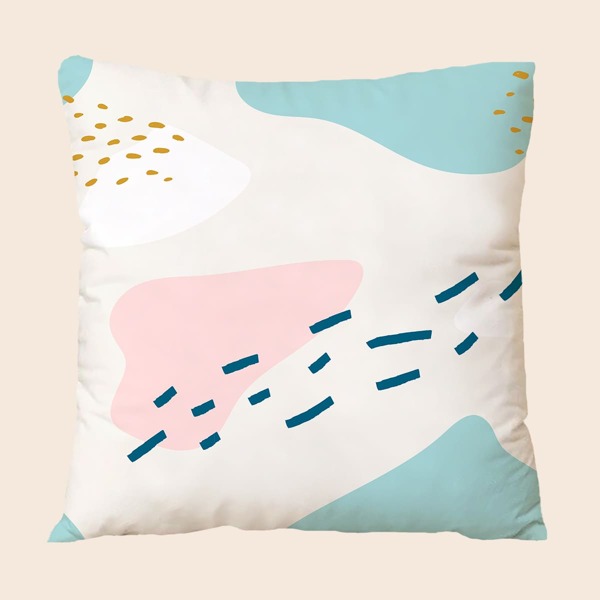 

Abstract Pattern Cushion Cover Without Filler, Multicolor