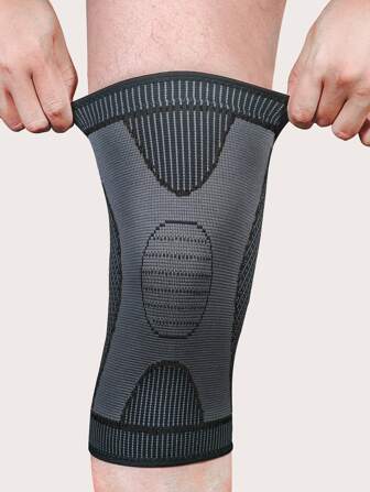 1PC Non-Slip Knee Compression Sleeve For Indoor Outdoor Running Badminton Weightlifting Knee Braces.