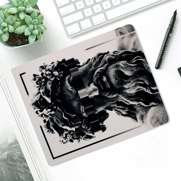 

Figure Graphic Mouse Pad, Multicolor