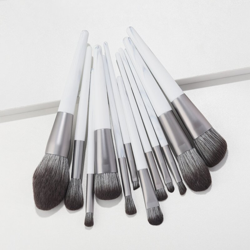 

12pcs Makeup Brush Set, White