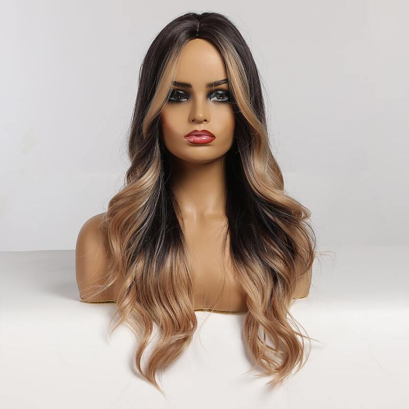 

Natural Ombre Long Curly Wig