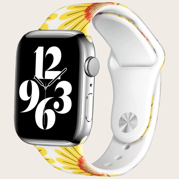 

Sunflower Pattern Watchband For iWatch, Burnt orange