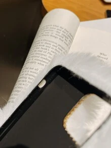 Ốp trang trí bằng kim cương giả tương thích với iPhone Tương thích với iPhone 11,IPhone 13,IPhone 14 Pro Max - trắng - Xem 6