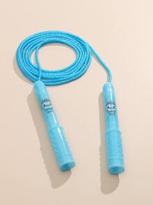 Niños Comba con estampado de dibujos animados asa de aptitud física - Azul - Ver 1