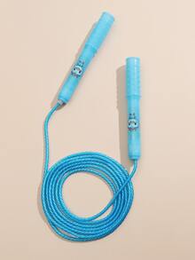 Niños Comba con estampado de dibujos animados asa de aptitud física - Azul - Ver 2