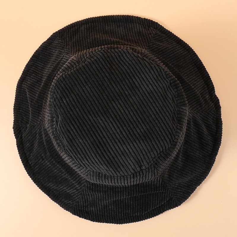 

Solid Bucket Hat, Black