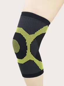 1 miếng đệm đầu gối thoáng khí thể thao - màu xanh lá - Xem 1