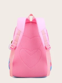 Niñas 3 piezas Set mochila de ombré galaxia - Multicolor - Ver 4