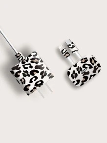 1sheet Leopard Sticker tương thích với đầu sạc - Nhiều màu - Xem 2