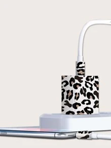 1sheet Leopard Sticker tương thích với đầu sạc - Nhiều màu - Xem 3