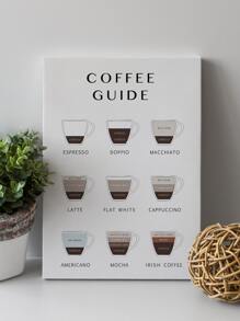 Coffee Print Wall Painting - Multicolor - View 4