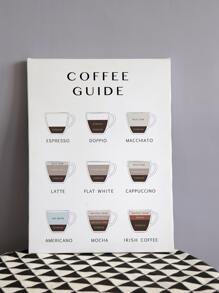 Coffee Print Wall Painting - Multicolor - View 5