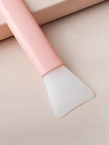 Mask brush, 1 piece of silicon glue mask brush, mask beauty tool soft silicone mask coating without brush
Mao body lotion and body butter application tool (pink) - Pink - View 2