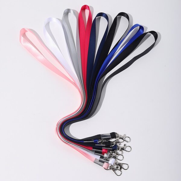 

1pc Random Color Lanyard, Multicolor