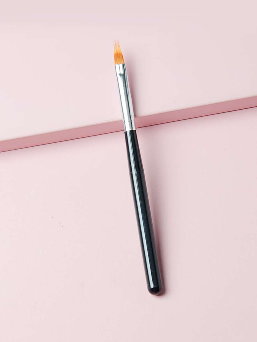 Nail Drawing Pen ,1PC Nail Art Brush,Nail Design Brush,Painting Drawing Nail Tools,For Home Use and Professional Nail Salon - Black - View 1