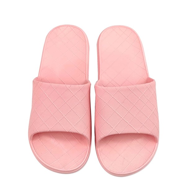 

Textured Non-Slip Slides, Pink