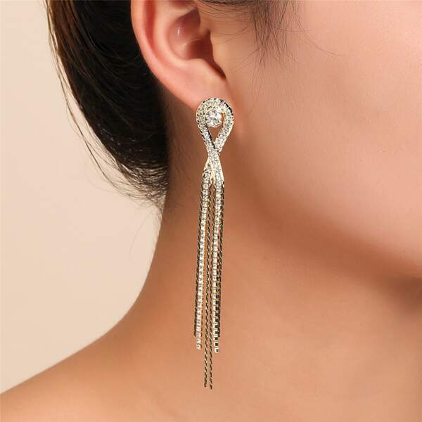 

14K Gold Plated Zircon Earrings