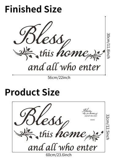 Stiker Dinding Grafis Slogan