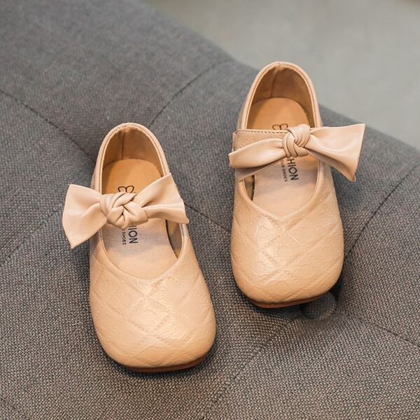 

Toddler Girls Bow Decor Flats, Pink