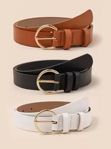 3入組形搭扣腰帶帶打孔器 - 彩色 - 查看 1