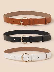 3入組形搭扣腰帶帶打孔器 - 彩色 - 查看 2