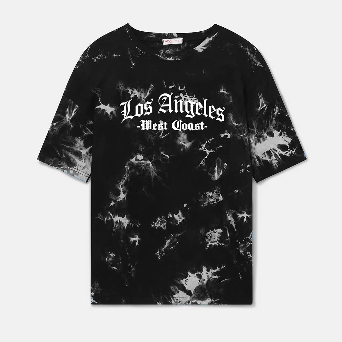 

Letter Tie Dye Tee, Multicolor