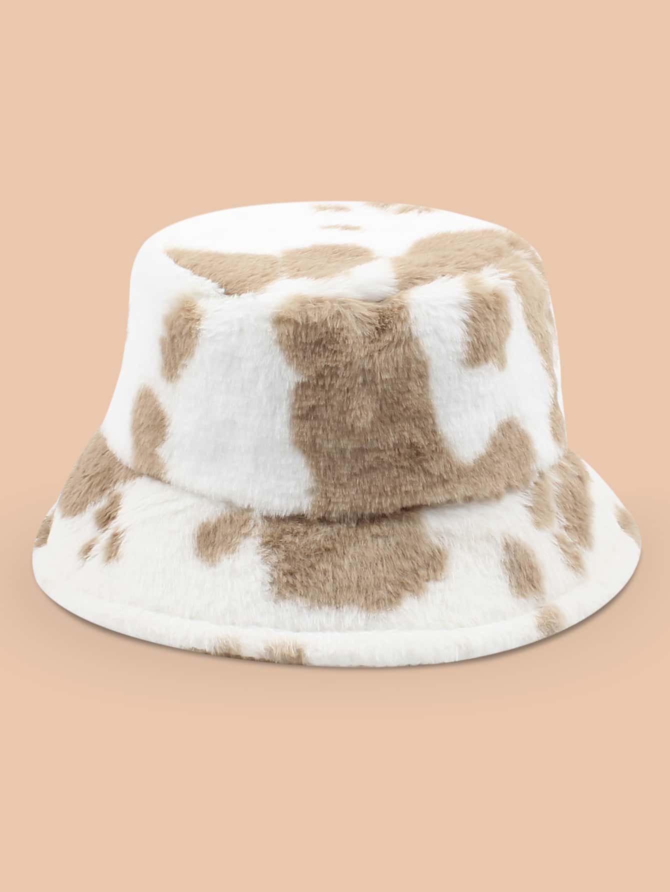 Fluffy Bucket Hat - Multicolor - View 1