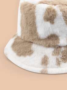 Fluffy Bucket Hat - Multicolor - View 3