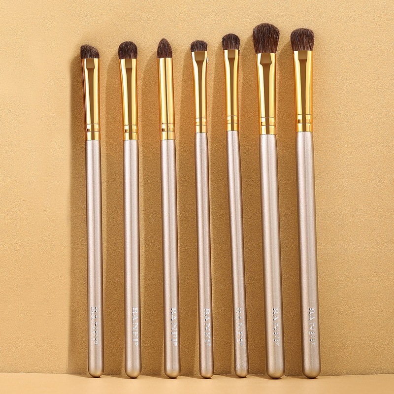 

7pcs Makeup Brush Set, Gold