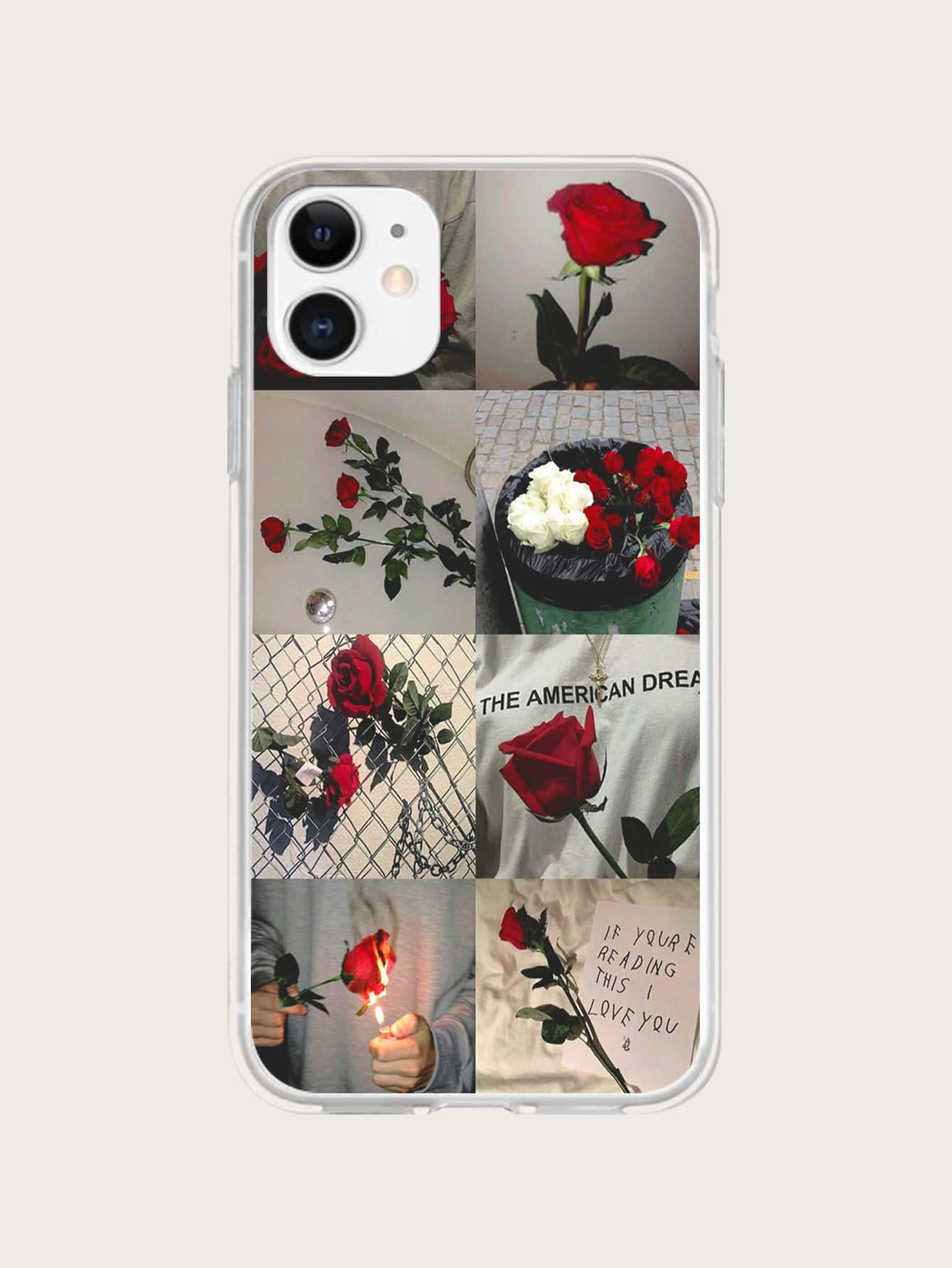 Vỏ điện thoại hình hoa hồng - Nhiều màu - Xem 1