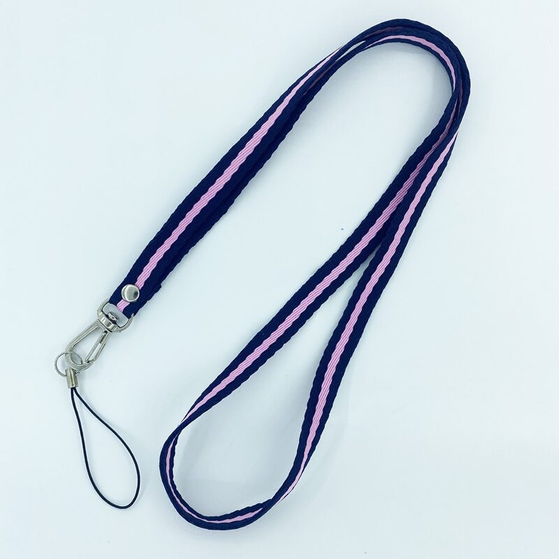 

Striped Phone Lanyard, Multicolor